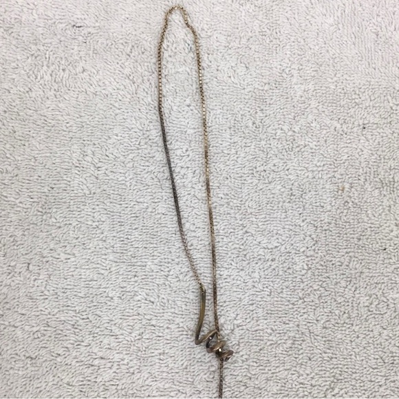 Red Envelope Women's Sterling Silver Adjustable Tear Drop Swirl Necklace Classic - Picture 12 of 16